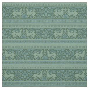 Tecido Art Deco Nouveau Dog Nature Botânico: Padrão