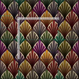 Tecido art deco,nouveau,hunter verde,marinho azul,amarelo
