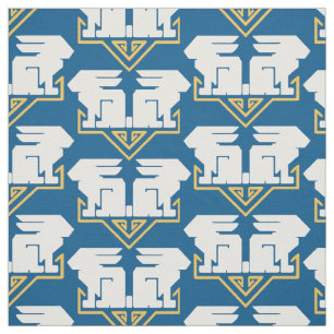 Tecido Art Deco Rabbits
