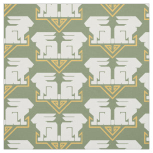 Tecido Art Deco Rabbits