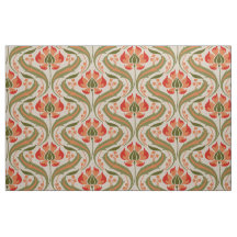 Art Nouveau Flores Selvagens, Persimmon