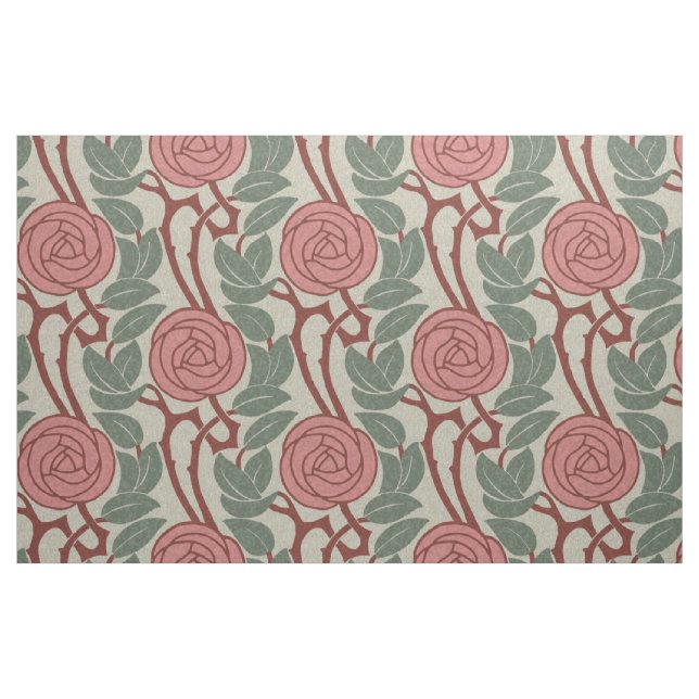 Tecido Art Nouveau Rosas (Fat Quarter)