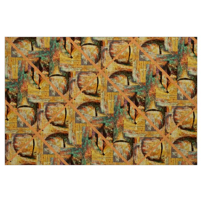 Tecido Arte com abstrato Multicolores (Fat Quarter)