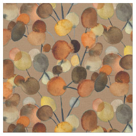 Tecido Arte da Terra de outono abstrato