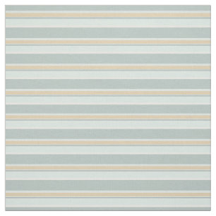 Tecido Arte de Grelha Branca de Seafoam Única