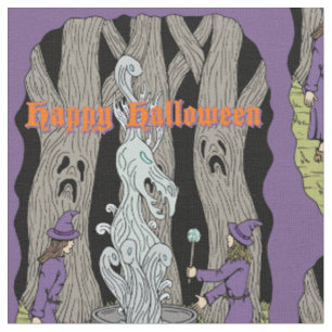 Tecido Arte de Halloween Não O Que Eles Esperavam