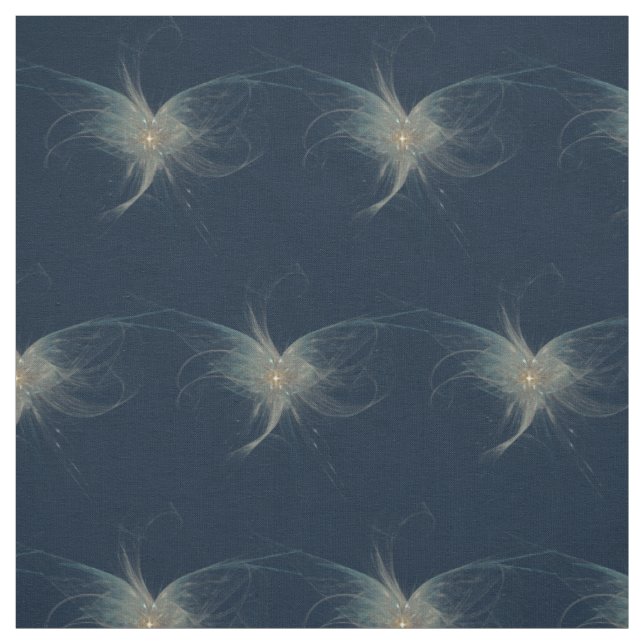 Tecido Arte do Fractal do anjo do inverno (Modelo)