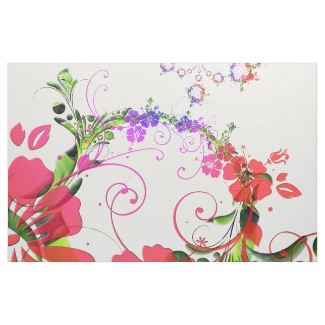 Tecido Arte floral (Jarda)