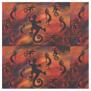 TECIDO ARTE KOKOPELLI