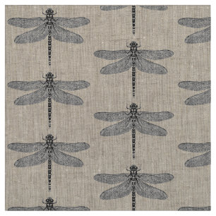 Tecido Arte natural do inseto da libélula