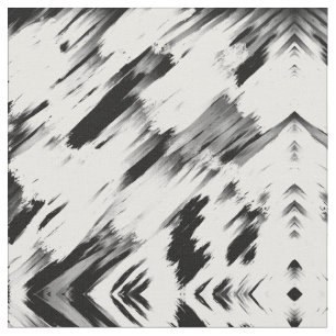 Tecido Arte Negra Negra Abstrato Moderna