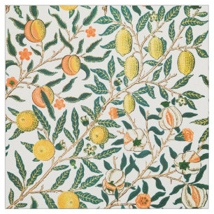 Tecido Arte Patern William Morris Fruta Pomegranate vinta