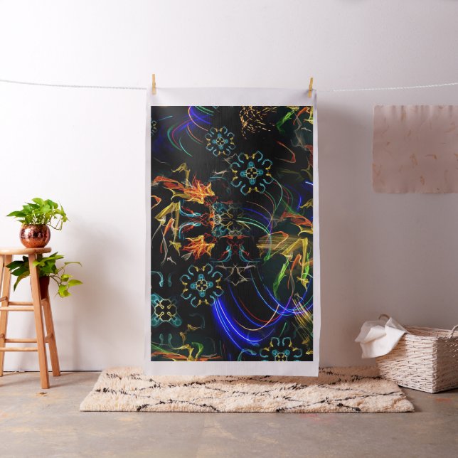 Tecido Arte popular de florescência dos (In Situ)