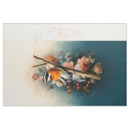 Tecido Artistic Fabric Panel Birds