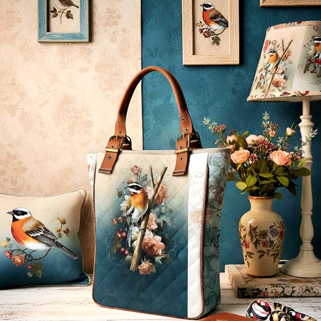 Tecido Artistic Fabric Panel Birds (Criador carregado)