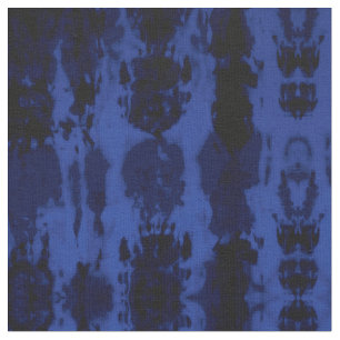 Tecido Artsy Summer Marinho Blue Colorful Tie Dye