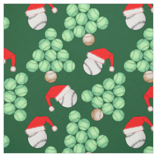 Tecido Árvore de beisebol Natal