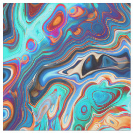 Tecido As cores do sudoeste marmorearam o abstrato