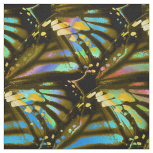 Tecido Asas da borboleta do arco-íris