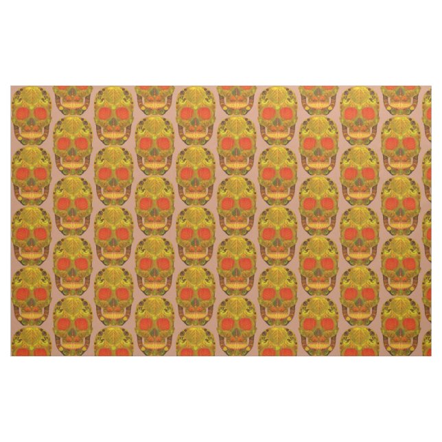 Tecido Aspen Folha Crânio 12 (Fat Quarter)