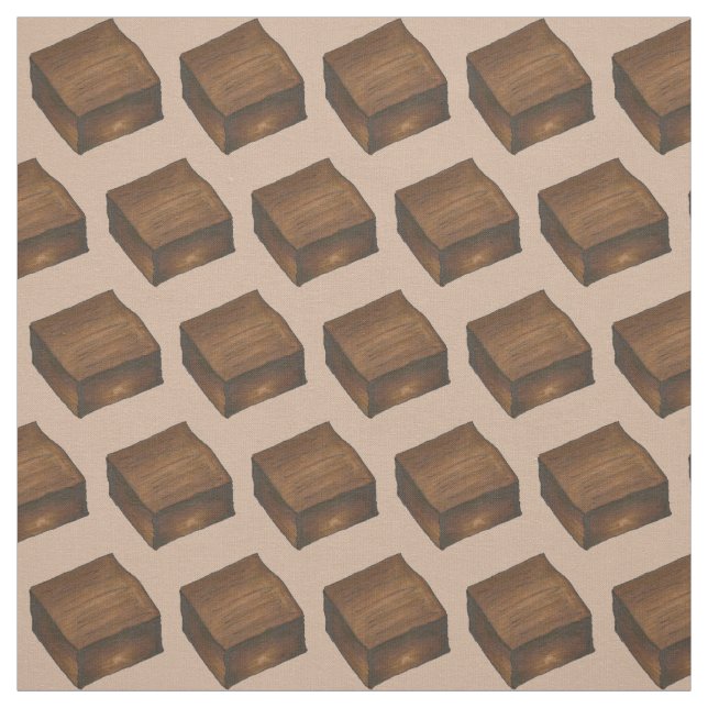 Tecido Assar de Chocolate Venda Fudge Brownis Comida Dess (Modelo)