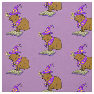 Tecido Assistente Mystical & Magical Capybara