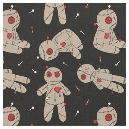 Tecido Assustador Gótico de Dolls Voodoo Hallowen