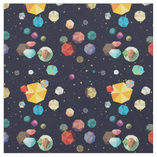 Tecido Asteróides do espaço