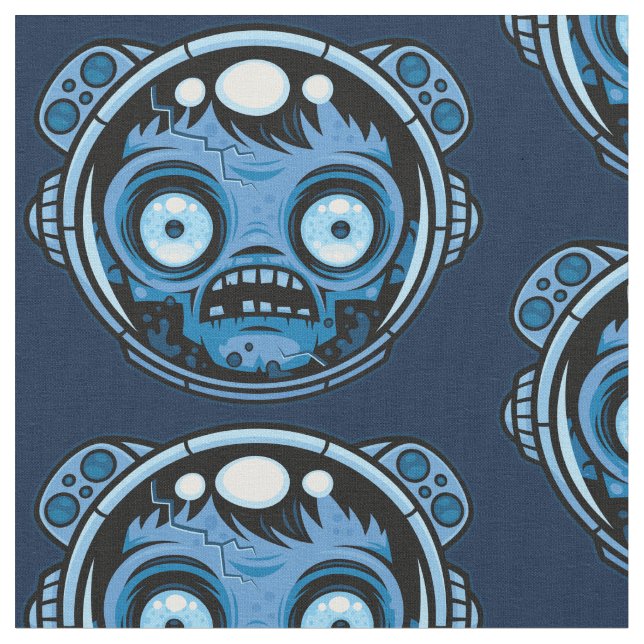 Tecido Astronauta Zombie (Detalhe)