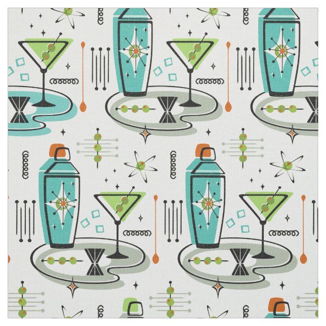 Tecido Atomic Martinis ©studioxtine (Modelo)