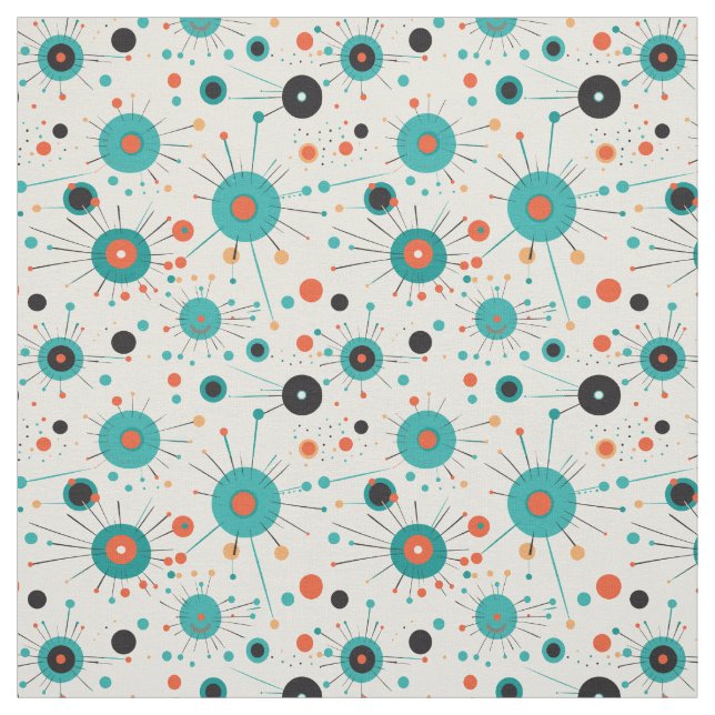 Tecido Atômico da década de 50 (Modelo)