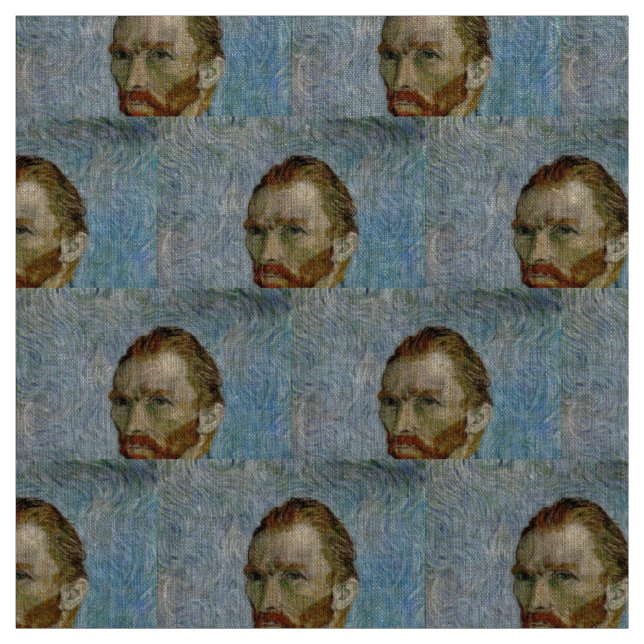 Tecido Autorretrato de Vincent Van Gogh (Modelo)