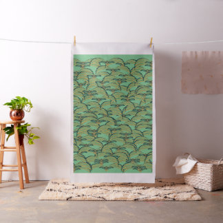 Tecido aves tropicais