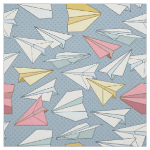 Tecido avião de papel