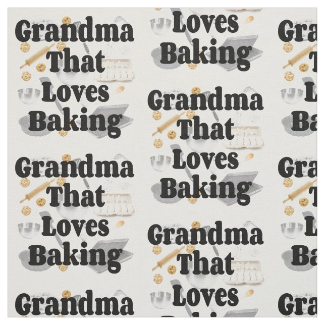 Tecido Avó Adora Baking (Modelo)