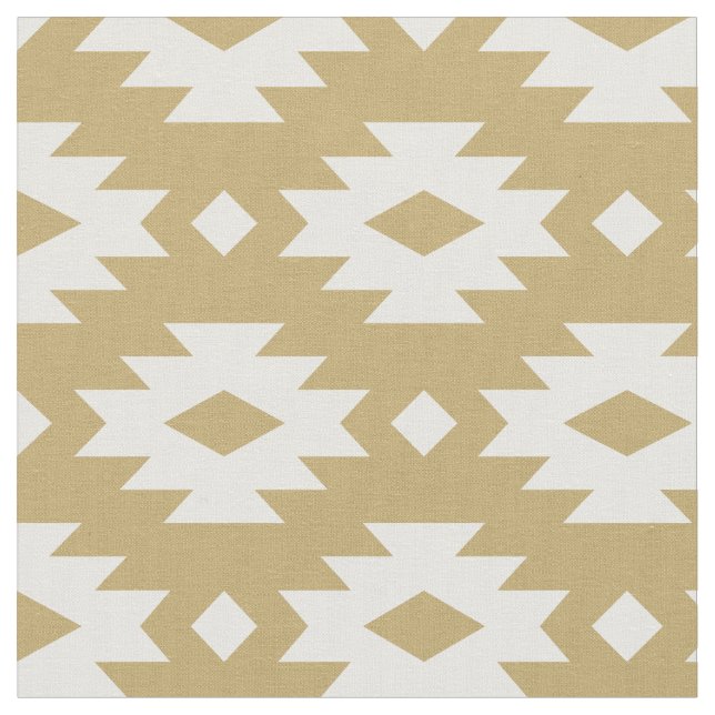 Tecido Aztec Dourado (Detalhe)