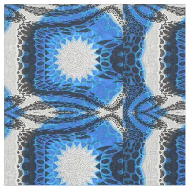 Tecido Azul atômico (Detalhe)