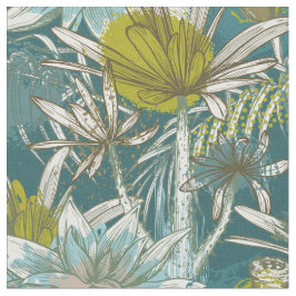 Tecido Azul-azul-africano