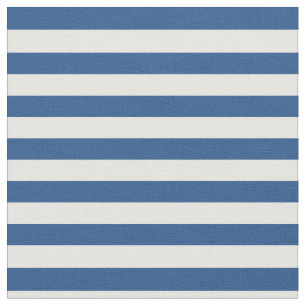 Tecido Azul & branco listrados
