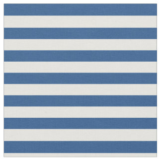 Tecido Azul & branco listrados