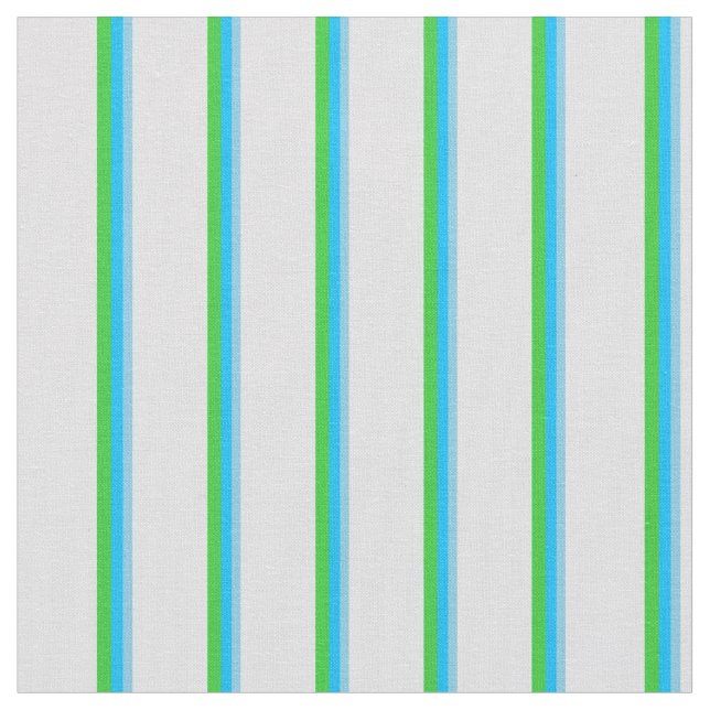 Tecido Azul-céu, azul-céu profundo, Verde limão e Lavanda (Detalhe)