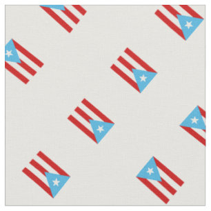 Tecido Azul-céu: Bandeira de Puerto Rico