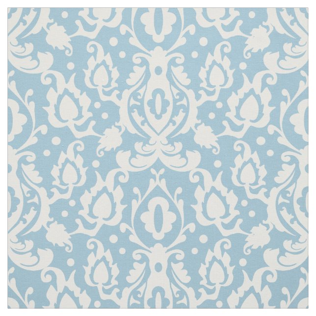 Tecido Azul claro - Casbah Damask (Modelo)