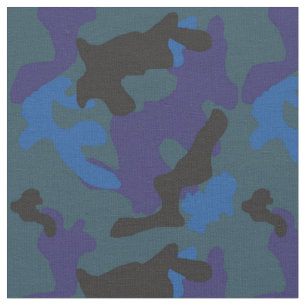 Tecido azul da camuflagem