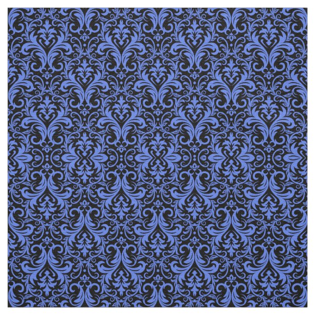 Tecido Azul - Damasco (Modelo)