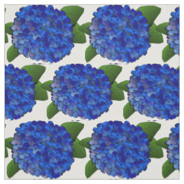 Tecido azul do impressão do Hydrangea