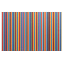 Tecido Azul Dourado Vermelho Mexicano Sarape