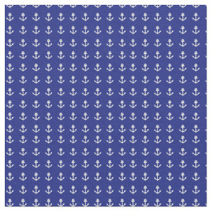 Tecido Azul e branco náuticos