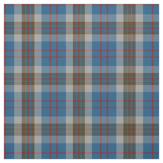 Tecido azul escocês da xadrez de Tartan de (Modelo)