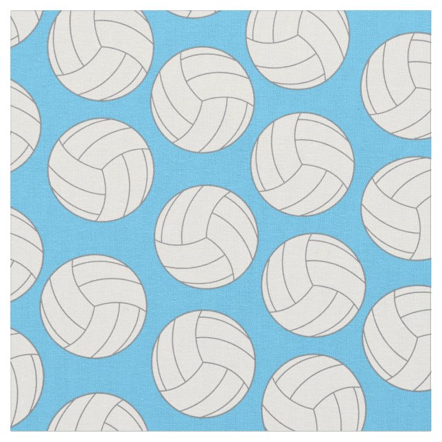 Tecido Azul Esportivo de Voleibol (Detalhe)